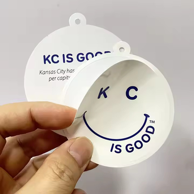 Купить Смешанный стиль УФ устойчивый винил одежда RFID теги шляпа вешалка тег наклейки online manufacture