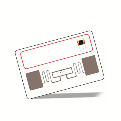 UHF HF Двухчастотная RFID-карта Протокол ISO14443A+1800-6C Комбинированный 13.56MHz/125Khz