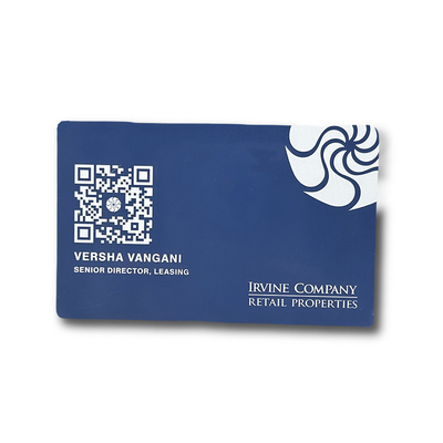 13.56Mhz Металлическая карта NFC по заказу Бизнес карта NFC приглашение прямоугольная