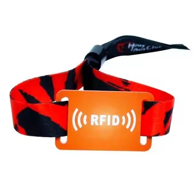 Настраиваемый 13.56Mhz NFC тег запястье тканые RFID запястья для мероприятий