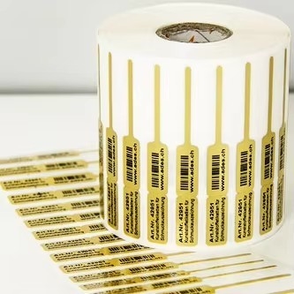 UHF RFID Ювелирные этикетки RFID Безопасное этикетки наклейки Ценные теги ПВХ/ПЭТ покрытие