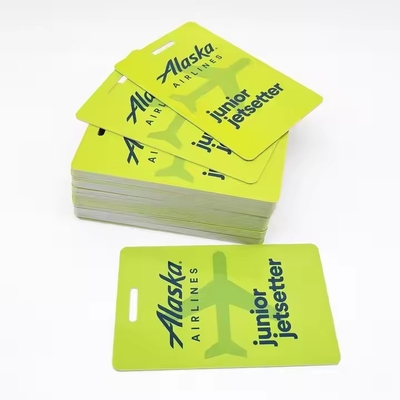 Полиэстерная ленточка с пустым чернильным струем RFID Идентификационная карта печать VIP ПВК визитные карточки пользовательская ПВК карта с отверстием